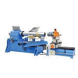 Станок для изготовления картонных втулок (гильз) JS-PTE2-600